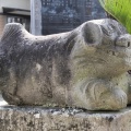 ユニークな狛犬がある吉王丸日吉神社