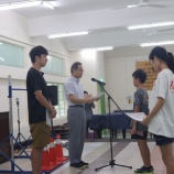 『後期児童会任命式』の画像