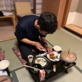 【３年生】修学旅行１日目　夕食と自由時間
