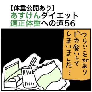 30kgやせて適正体重になるまで絵日記