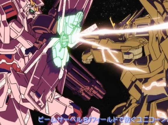 【画像】ガンダムシリーズの機体の機体がビームライフルやビームサーベルでの攻撃を防御するシーンを挙げてくスレ