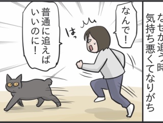 追いかけっこは普通じゃいられない