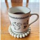 大好きなマグカップとストロベリーコーヒー