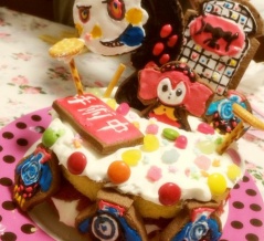 ケーキ♪ケーキ♪まあるいケーキ♪