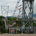 高槻のすぐ ダムパークいばきたの日本最長の吊り橋　こいのぼりが泳いでいる　2026年5月6日まで