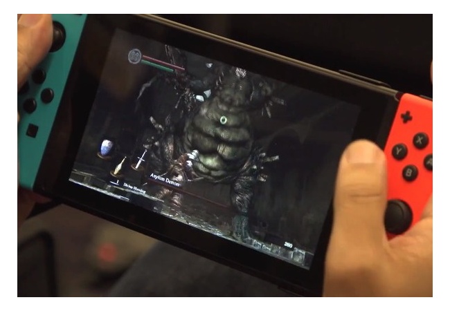 『ダークソウルリマスター』Switch携帯モードかなりキレイ、動作も問題なし