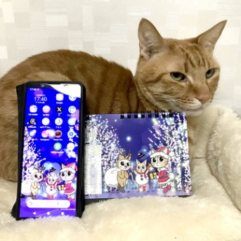 12月の待ち受けはクリスマスだよ全員集合！