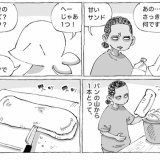 海外商店の蛍光めし。