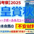 【回顧】菊花賞 ～なんだよ、もおおおお！また、ルメールかよおお！！～＜2025＞