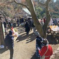 円覚寺でお餅つき