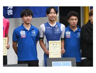 【自転車競技部】5年ぶり 渡辺インカレロード優勝!!チームの支えを糧にラストで大逆転