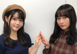 【ぐうかわ】鈴木絢音＆伊藤理々杏、制服系も似合うかわいさ！！！
