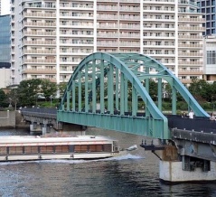 そういえば晴海と豊洲の間の鉄橋が