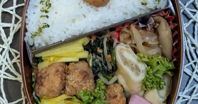 バレンタインの日の～夫のお弁当184