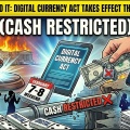 追加：デジタル通貨現代化法が今週末発効（現金使用制限）