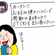 かな姐さんのお好み焼きハンバーグとオレ流