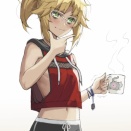 【FGO】朝の眼鏡モーさんイラスト！！　「おはよう、マスター」