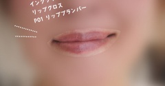 人生初「プランパー」使ってみたよ。ツヤっと唇がうれしい