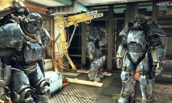 パワーアーマー：ブルー迷彩塗装