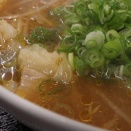 本日の麺、ホルモン味噌ラーメンでした