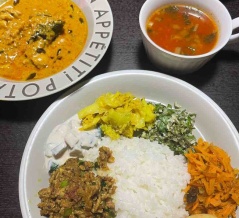 カレー2種を同時進行で作る( •̀ᄇ• ́)ﻭ✧