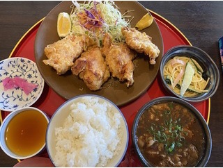 食堂MARUKOで本日のマルコランチ