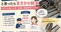 自転車が盗まれた!?と思ったらまさかの結末｜50代主婦の大慌て体験と書類整理の大切さ