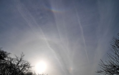 『日暈・幻日・環天頂アーク　2024/02/29』の画像