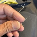 ハリスが取り付け難い・・・