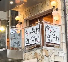 阪急高槻市駅ちかくにつくってたバル「タンと海鮮 鉄板dining 雄輝」がオープンしてる