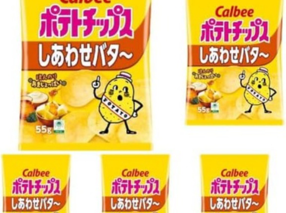 Amazonで｢ポテトチップス ビッグバッグ しあわせバタ～160g×12袋｣が2740円(1袋228円)