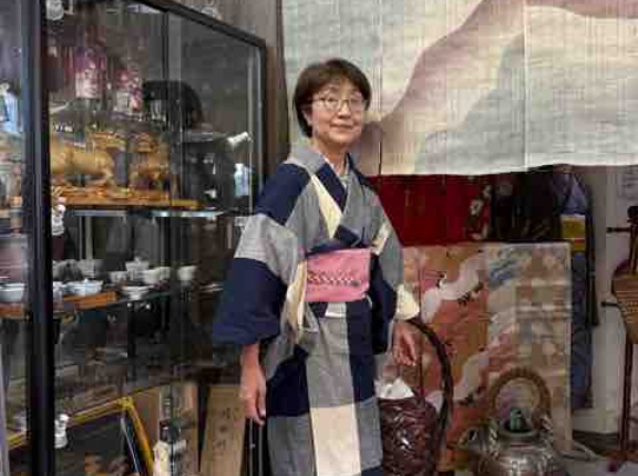 １回でも多く着物を着たいシニア