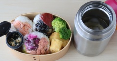 ここ最近の夏の定番冷やし茶漬け弁当