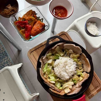 【ダイエットご飯日記】ホールフーズの豚バラ美味・嵐に備えて買い込みたい【1800kcal】