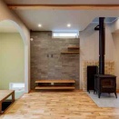 薪ストーブのある住まい