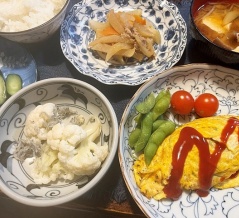 忘れてへんか～＆ミートソースでオムレツ