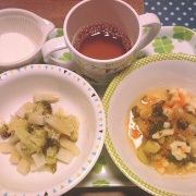 三回食初日結果と今日の離乳食 めるしーの広くて浅い海