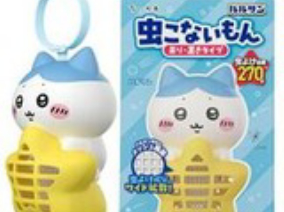 【在庫復活】【1,078円】バルサン ちいかわ 虫こないもん 吊り ＆ 置き タイプ 虫よけ効果 270日 (ハチワレ)