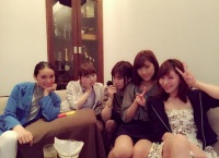 秋元才加「昨日は同期と。いつか劇団立ち上げようの話題に」