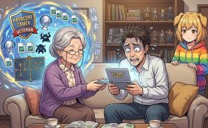 高齢の母が遊ぶ携帯ゲームに戦慄