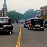 『1930年代のノースカロライナ州の白黒映像をカラー化してみた』の画像