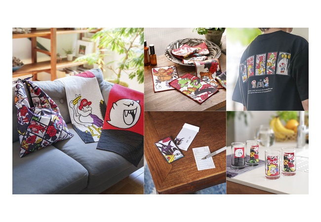 「マリオ花札」がモチーフのオリジナルグッズが新発売！