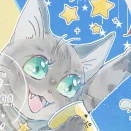 オーダーイラスト紹介｜糸電話するお2人〜お空とこちらで〜