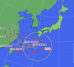 台風の名前について