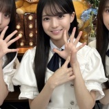 『6/18配信『猫舌SHOWROOM』海邉朱莉、瀬戸口心月、矢田萌華の3ショット2枚！！【乃木坂46】』の画像