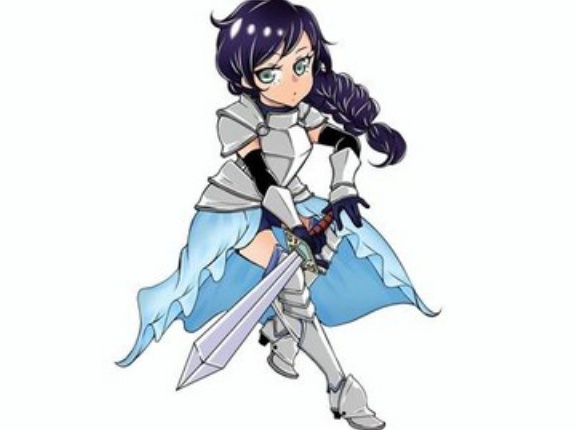 【悲報】女騎士さん、急所が丸見えｗｗｗｗｗｗ