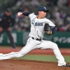 日ハム稲葉GM「松岡投手は若いですし、まだまだ伸びしろがある。ファイターズでその力を発揮してほしい」