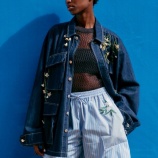 『KEITA MARUYAMA（ケイタマルヤマ）Bead Embroidery Denim Coverall』の画像