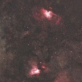 夏の思い出！わし星雲＆オメガ星雲コラボ ☆彡