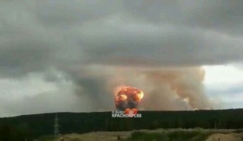 【動画】ロシアの爆発がヤバすぎる!リアルキノコ雲発生!